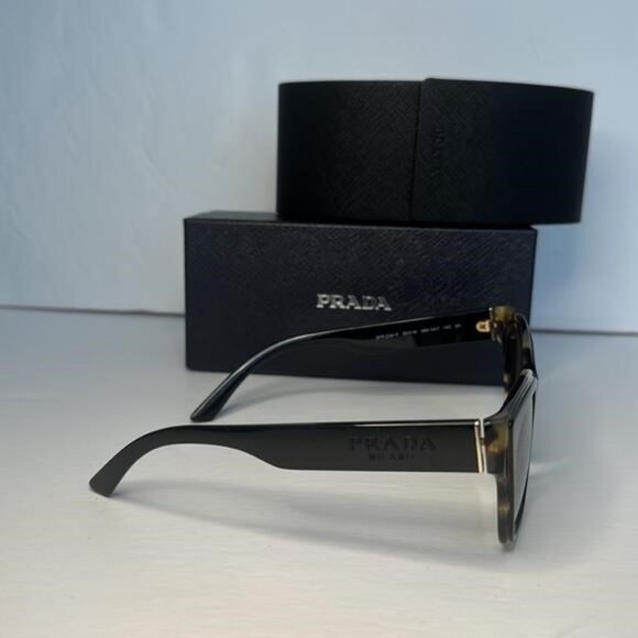 ?- New - Prada Sunglasses Prada PR 23 XSF Black/Havana Media main image 12